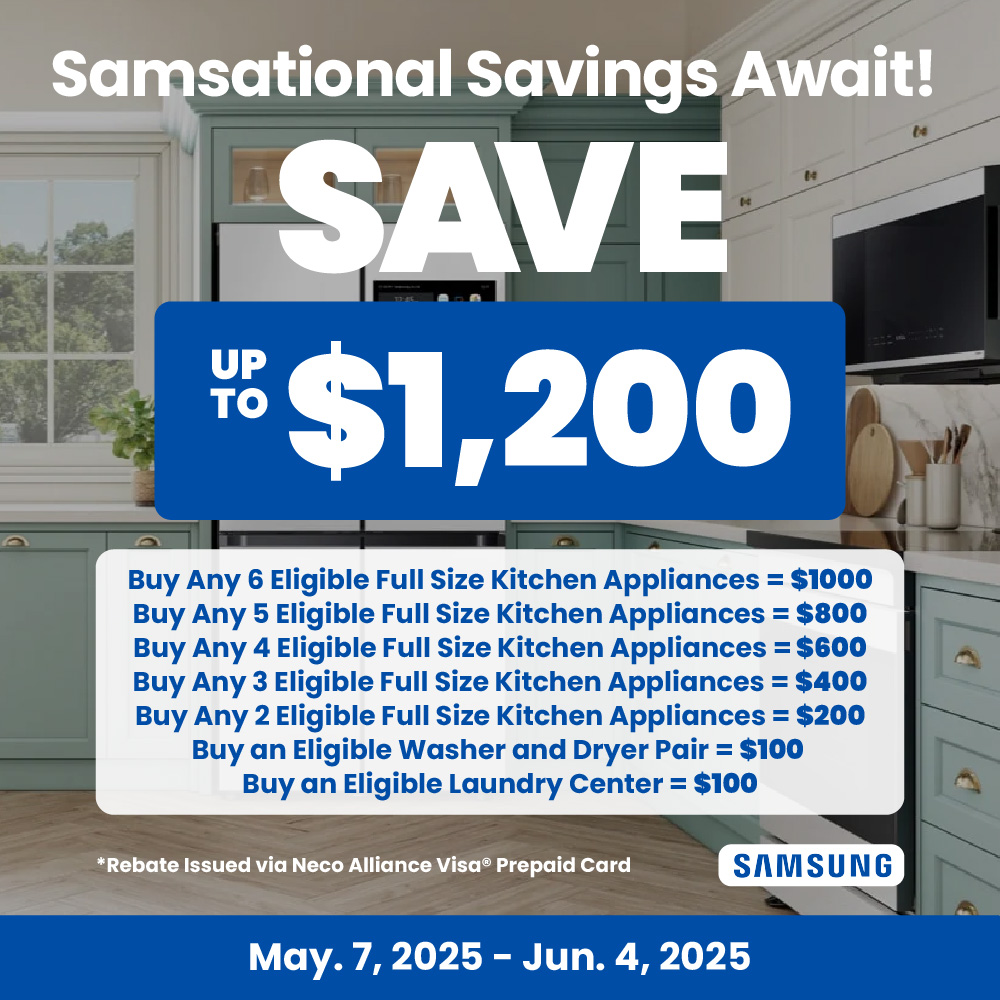 Samsung NECO Buy More, Save More Laundry